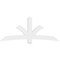 Ekena Millwork Davenport Architectural Grade PVC Gable Bracket, 84"W x 35"H x 2"D x 6"F, 10/12 Pitch GBP084X35X0206DAV00 - alternate 3